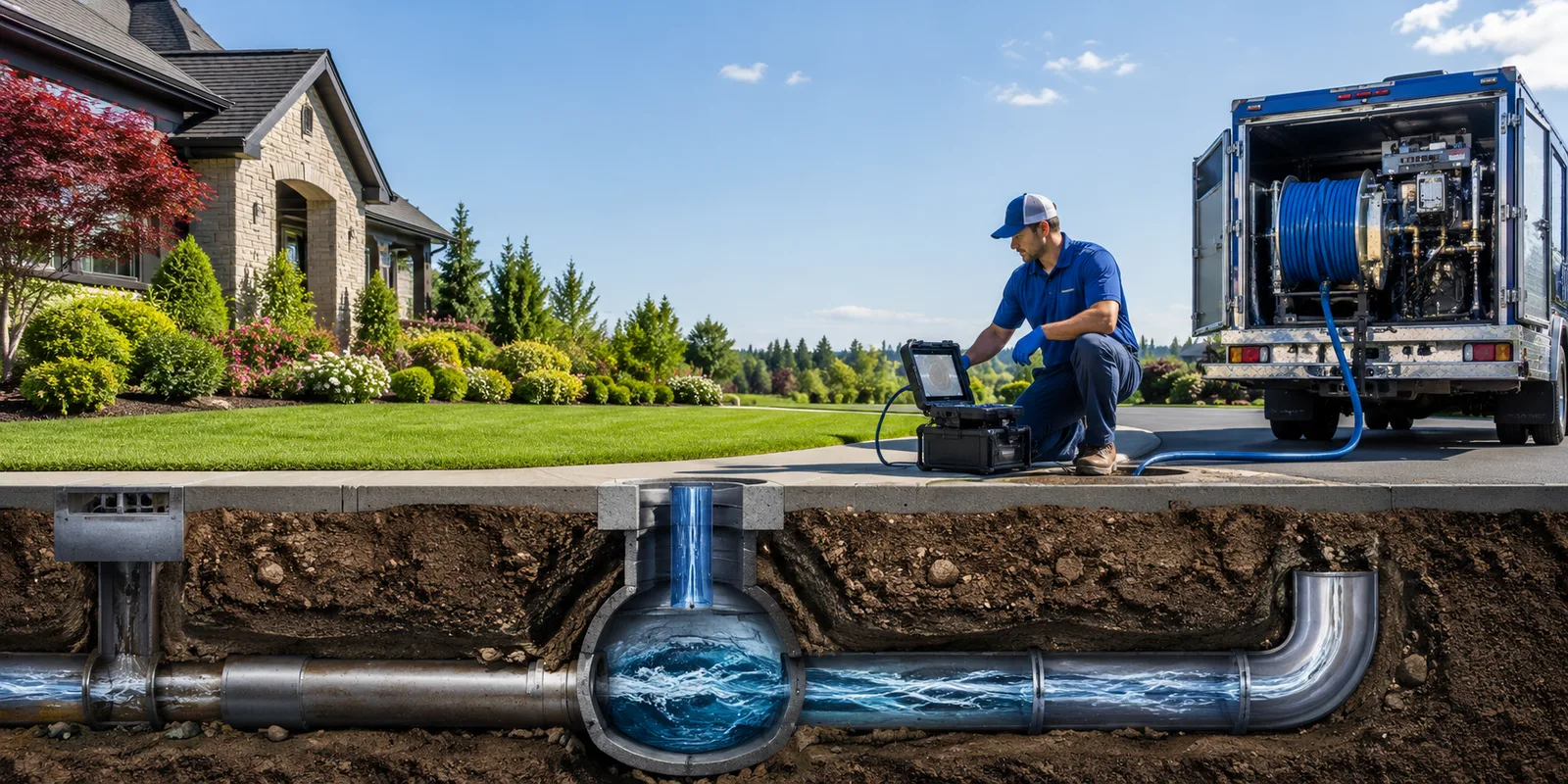 Drainage restoration information for Hop Bottom, PA